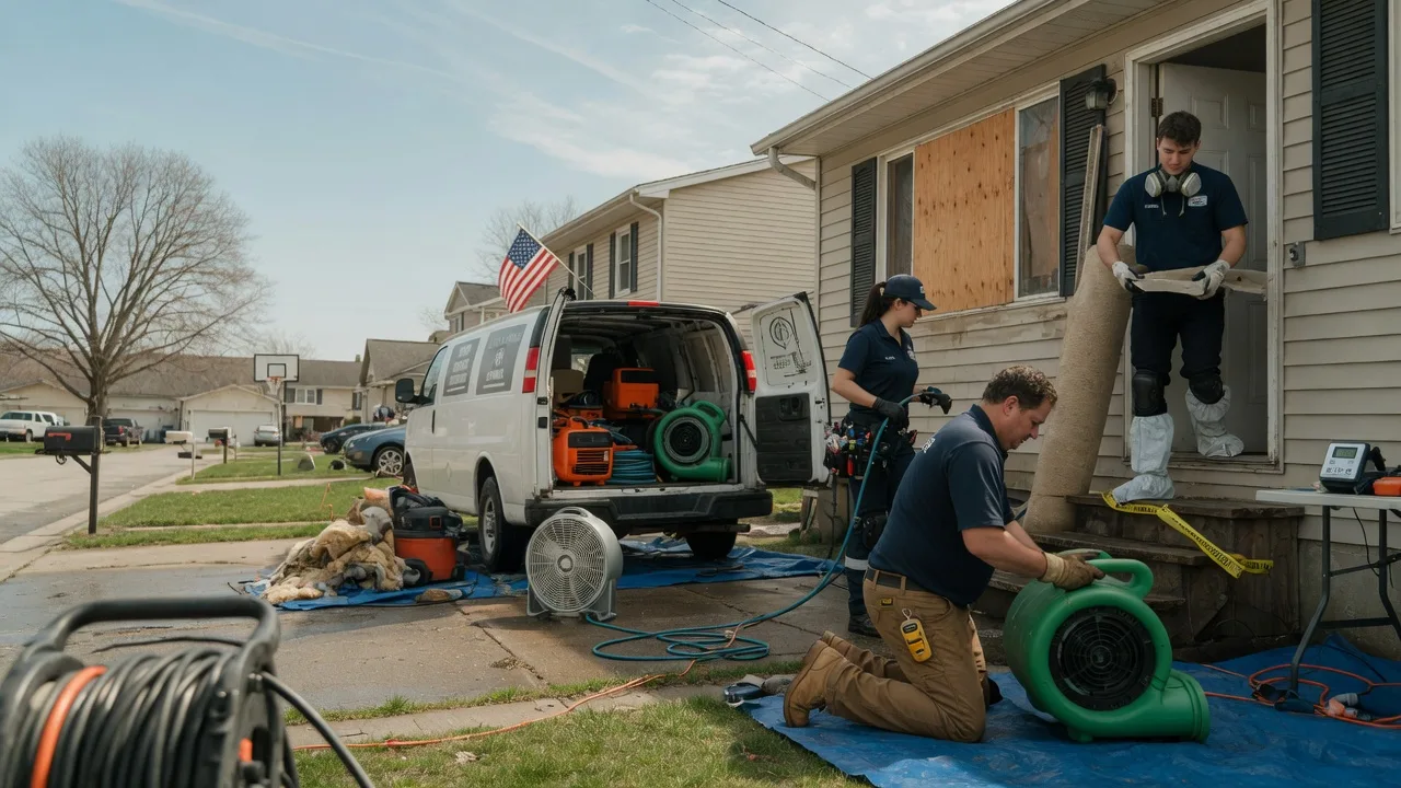 Water Damage Restoration in Berwick, LA near me